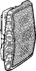VAN WEZEL 1836931 -  Задний фонарь